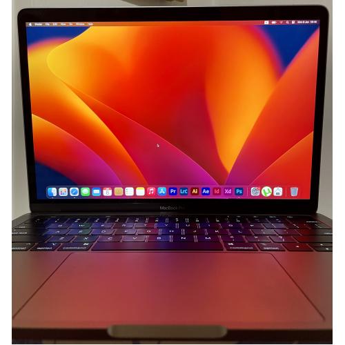 Apple MacBook Pro 13" A1989 2018 i7-8559U 16GB RAM 256GB SSD - Touch Bar + ID